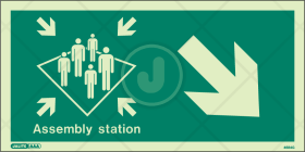 Assembly Station - Down Right Arrow