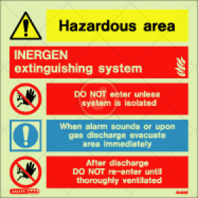 INERGEN Extinguishing system