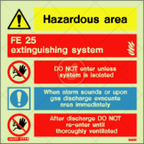 FE 25 Extinguishing system