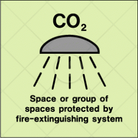 CO2 protected space