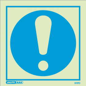 Mandatory action safety signs